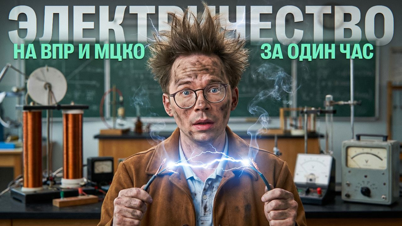 Всё электричество которое спросят на ВПР и МЦКО  за 1 час  Физика 7-8 класс  Кирилл Эккердт