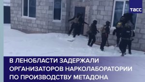 В Ленобласти задержали организаторов нарколаборатории по производству метадона