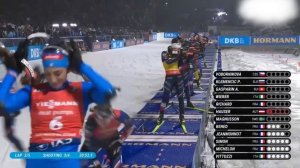 Биатлон. Чемпионат мира 2025/2026 в Ново-Место (Чехия). Масстарт женщины 12.5 км.