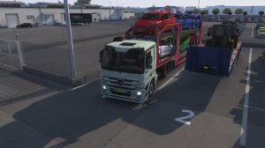 Euro Truck Simulator 2 #25 - Перевозка Автомобилей 509км