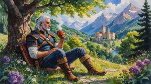 Survival Void Quests майнкрафт 1.16.5: Геральт Спокойное развитие и Квесты