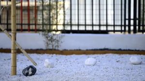 Сиси-одоси (鹿威し) / сёдзу (添水) в японском саду N2