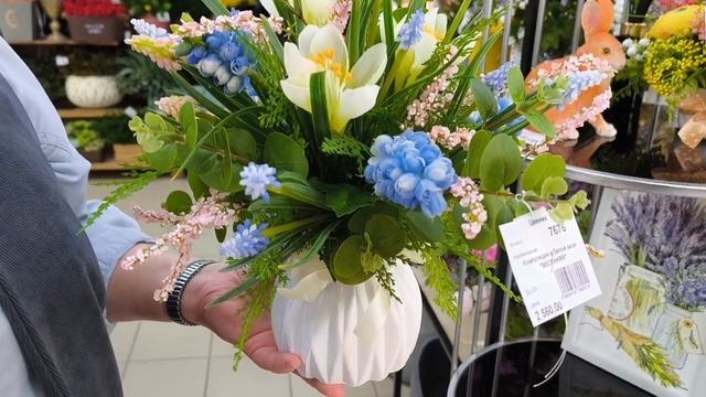 Обзор весенних композиций из искусственных цветов смотреть онлайн