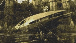 Загадочный корабль появился в 1970х годах  на Волге