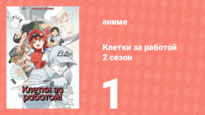 Клетки за работой 2 сезон 1 серия (аниме-сериал, 2021)