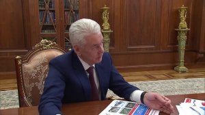 Владимир Путин провёл рабочую встречу с мэром Москвы Сергеем Собяниным. 09.02.2026.