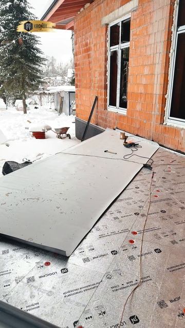 Монтаж ПВХ мембраны Kronox Standard в Химках