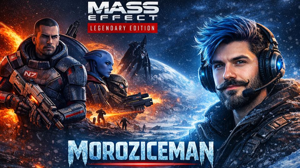 Mass Effect Legendary Edition  Стрим 1