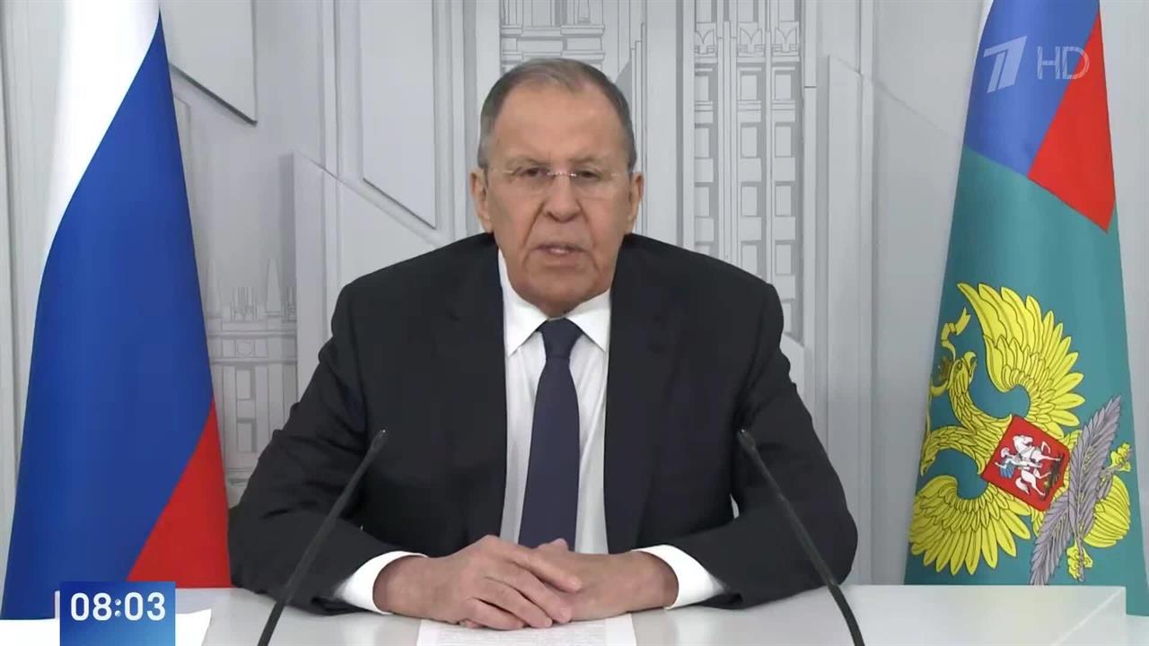 Сергей Лавров поздравил российских дипломатов с профессиональным праздником смотреть онлайн