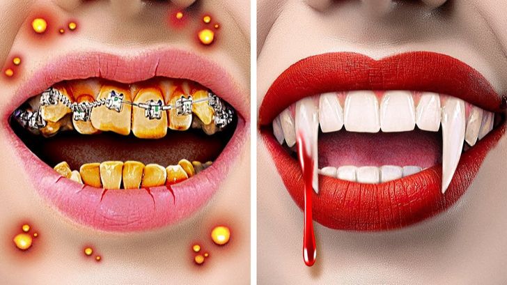 Моя любовь — вампир 🧛♂️ Вампирские лайфхаки экстремальные розыгрыши смотреть онлайн