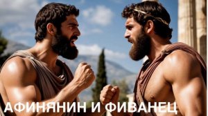 БАБРИЙ. Басня «АФИНЯНИН И ФИВАНЕЦ».