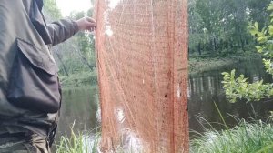 Кастинговая сеть. Летние забросы.