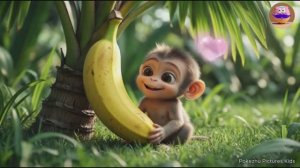 🙊ОБЕЗЬЯНКА МАЛЫШ: песенка для малышей | Развивающие детские песни. Версия 2