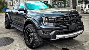FORD Ranger Raptor - брутальный грузовик, интерьер и экстерьер.