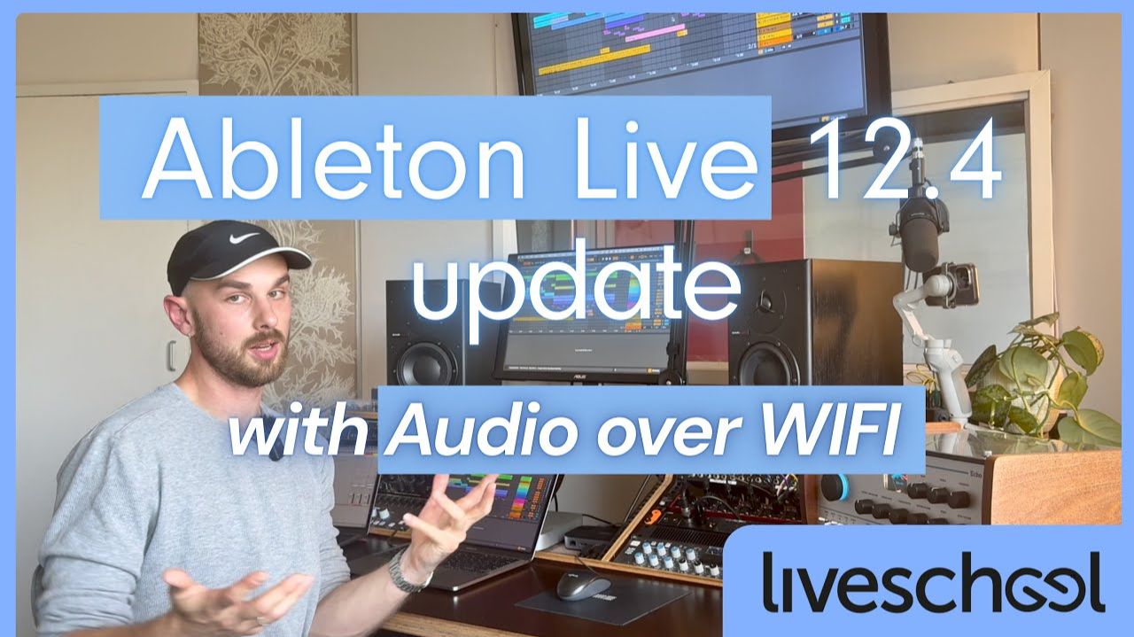 Ableton Live 12.4 Update: Link Audio, New Learn View and Sound Design Updates смотреть онлайн