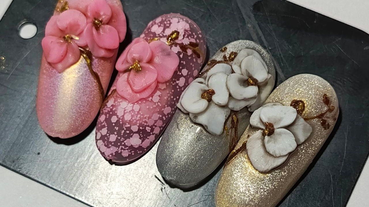 Маникюрные покупки. Распаковка молдов. Из восьми забрала три смотреть онлайн