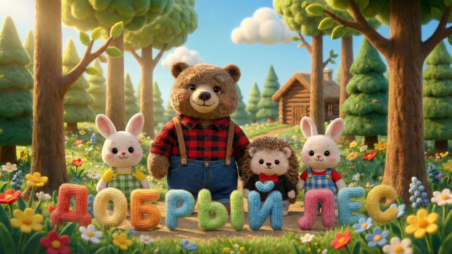 Добрый Лес Детские песни и мультфильмы