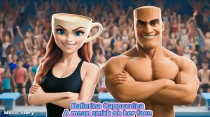 Спасение Руми от заговора Балерины Капучино во время соревнований по плаванию.