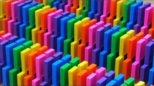 РАДУЖНЫЕ КОСТЯШКИ ДОМИНО