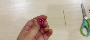 Цветок из фоамирана для начинающих