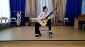 Соболева Кристина, "Венесуэльский вальс"  Т.Тиссеран