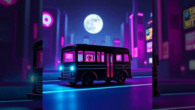 Чёрный бусик поёт пряничная девочка