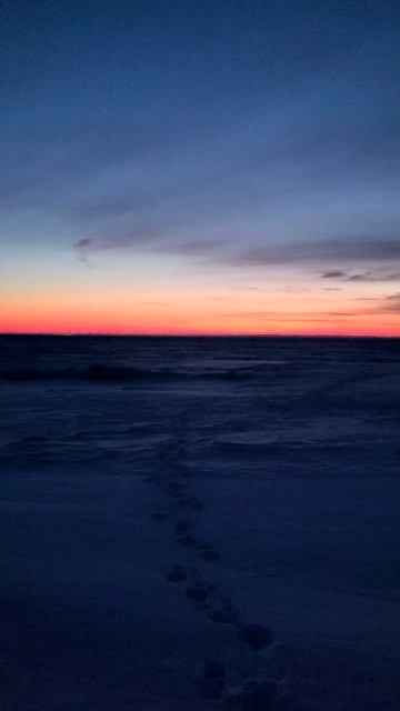 рассвет зимой на море смотреть онлайн