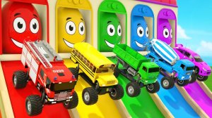 Детские мультяшки про машинки для детей и малышей Забавные мультики про машинки для детей и малышей