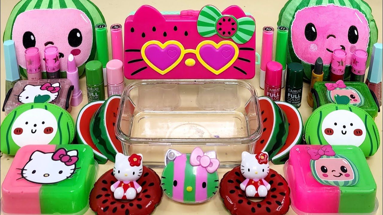 АСМР Слаймы  Кити Слайм  Кокомелон Слайм