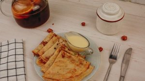 Блинчики со сгущенкой