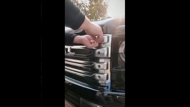 Решётка радиатора Black Warrior без надписи HAVAL + накладки на фары смотреть онлайн