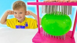 Эксперименты с воздушными шариками для детей