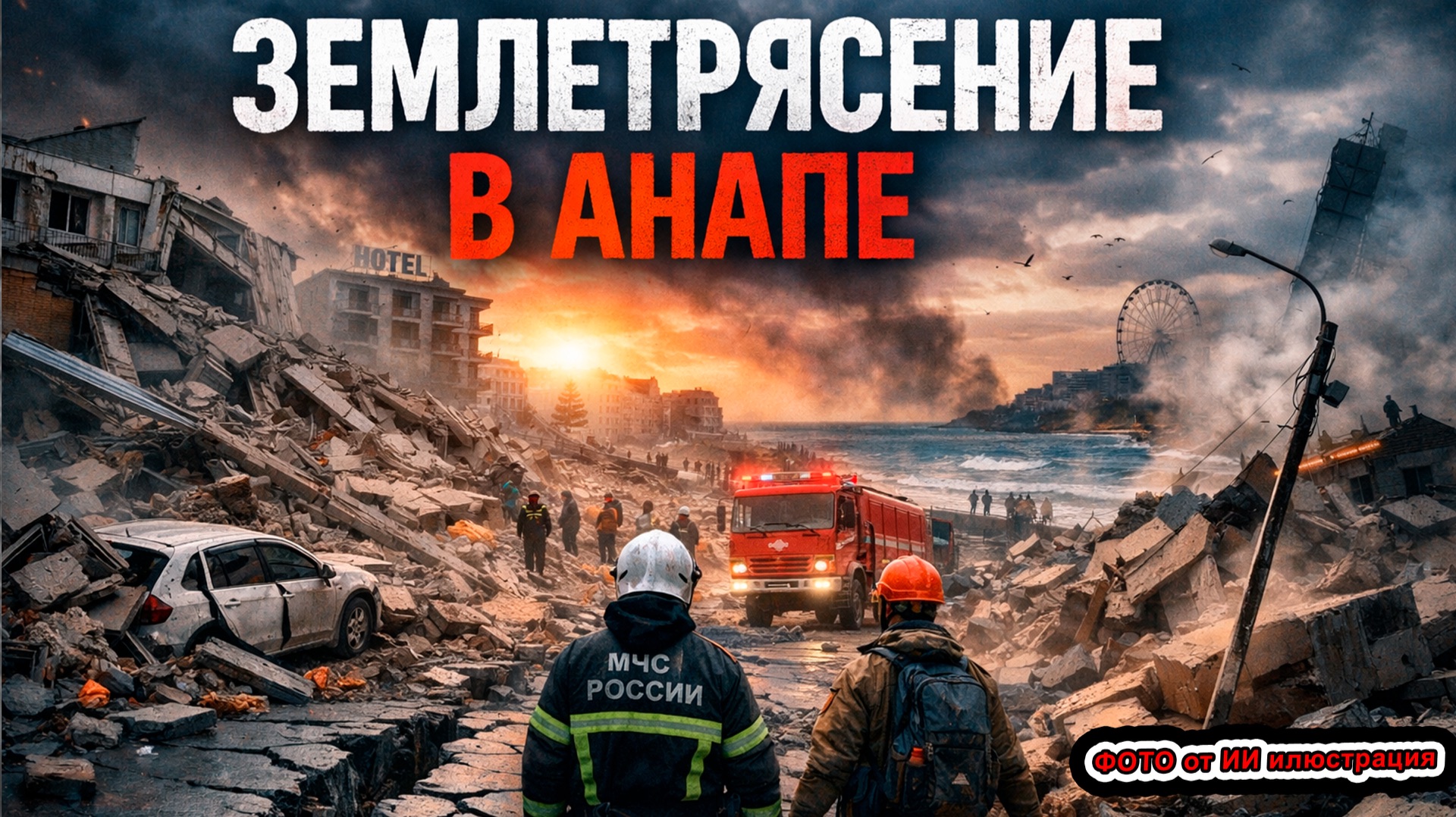  ЗЕМЛЕТРЯСЕНИЕ В АНАПЕ! Ночь 10.02.2026 в 2:21  что произошло?