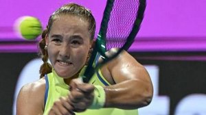 Мирра Андреева & Магда Линетт. Qatar Open 2026. 1/16 финала
