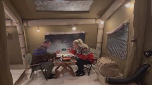 ATIK _ ЛАГЕРЬ НА 2 НОЧИ ПОД СНЕГОМ