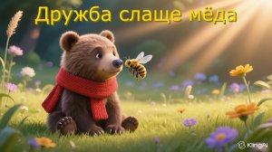 «Дружба слаще мёда» 🐻🐝 | Мультфильм для детей