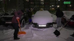 Жители микрорайона «Яркий» уже восьмой год сами выходят на расчистку дворов