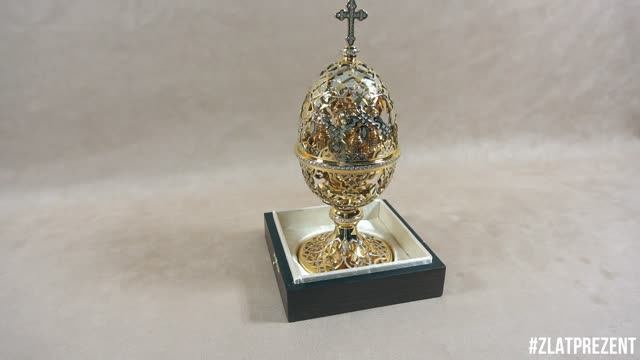 Ювелирное пасхальное яйцо «Православный храм» смотреть онлайн