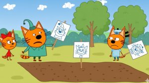 Три Кота  -  Учим Цвета для Детей  | Три Кота Мультик Смотреть | Развивающая Игра