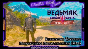 Ⓔ Ведьмак 3: Дикая Охота прохождение Ⓖ Княжество Туссент: Приключения Продолжаются (#34) Ⓢ