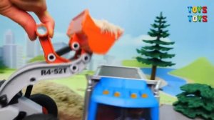 Пожарная и полицейская машина Эвакуатор Трактор Мусоровоз