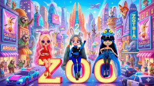 Зверополис: Преображение Руми, Мира и Зои! Поделки для кукол ЛОЛ ОМГ!