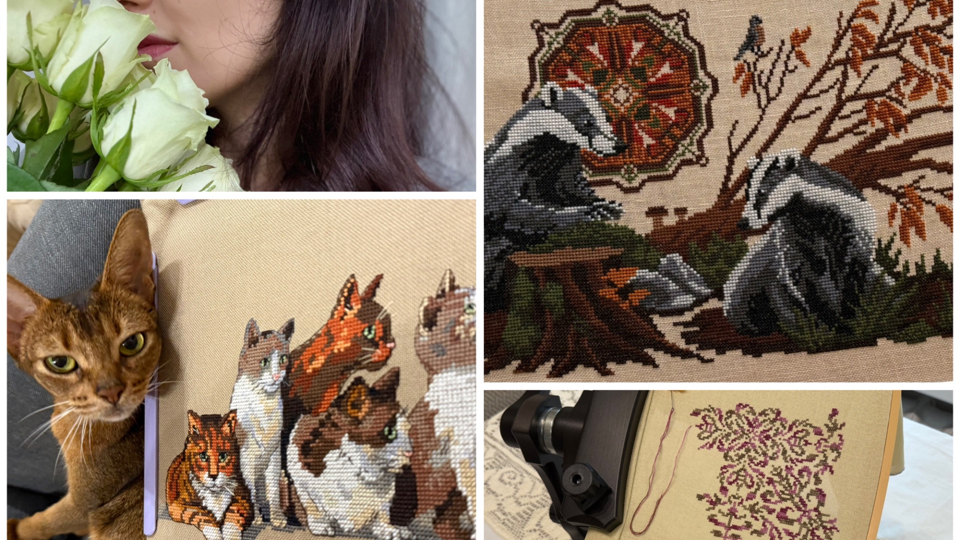 Вышивальные будни. Моя вышивка крестом сентябрь-декабрь 2025. смотреть онлайн