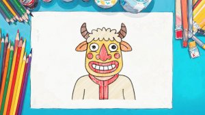 Как нарисовать Толсур / ШАЯН Рәссам: Толсур (на татарском языке)