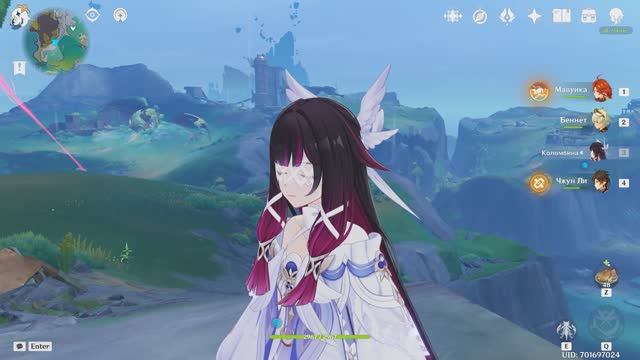 Забавная тенденция на персонажей! Genshin Impact! смотреть онлайн