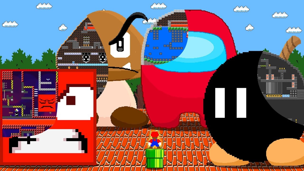 👹😱😨Марио против лабиринтов-гигантов смотреть онлайн