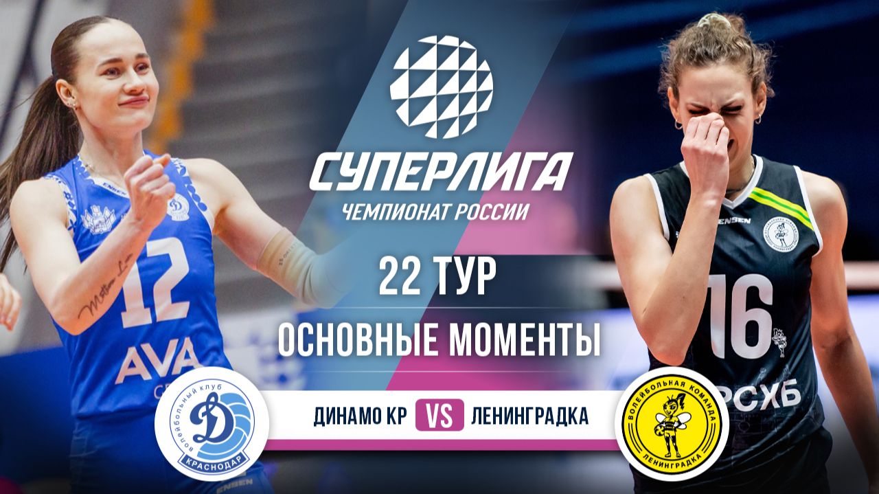 Динамо Краснодар - Ленинградка | 22 тур | Основные моменты | Суперлига 2025-2026 смотреть онлайн