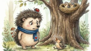 Идёт ёжик по тропинке_ВЕСЁЛАЯ ДЕТСКАЯ ПЕСЕНКА  про ёжика_ мультик  Добрый Ёжик