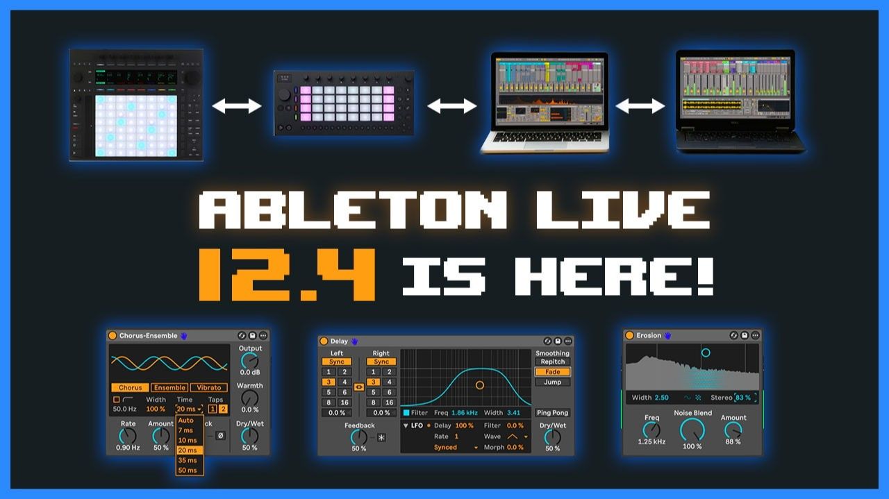 Ableton Live 12.4: What's New? | Full Feature Overview смотреть онлайн