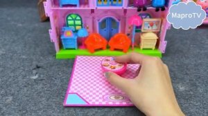 15 Минут приятной распаковки игрового набора Свинка Пеппа Обзор игрушек для школьного автобуса